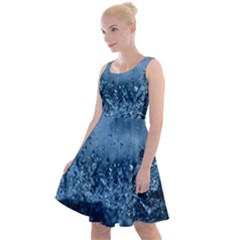 Water-water Knee Length Skater Dress by nateshop