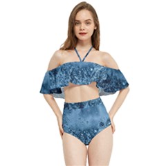 Water-water Halter Flowy Bikini Set  by nateshop