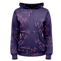 Background Abstract Pattern Design Women s Pullover Hoodie