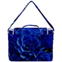 Blue Roses Flowers Plant Romance Box Up Messenger Bag View3