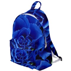 Blue Roses Flowers Plant Romance The Plain Backpack by Wegoenart