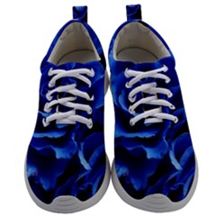 Blue Roses Flowers Plant Romance Mens Athletic Shoes by Wegoenart