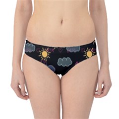 Illustration Cloud Computing Pattern Hipster Bikini Bottoms by Wegoenart