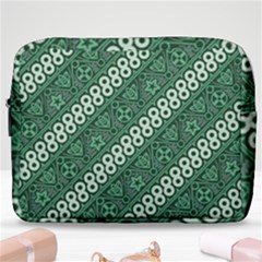 Vector Batik Pattern Java Indonesia Art Make Up Pouch (large) by Wegoenart