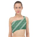 Vector Batik Pattern Java Indonesia Art Spliced Up Bikini Top  View1