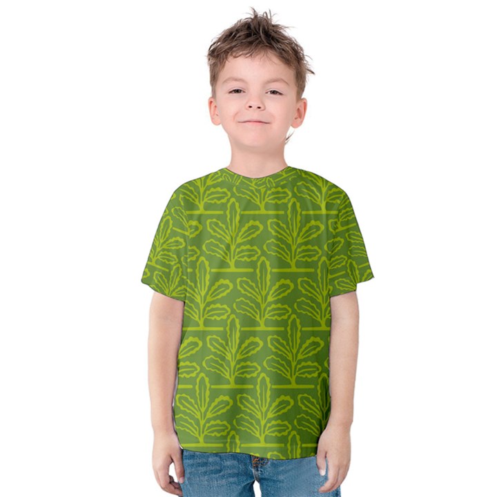 Oak Tree Nature Ongoing Pattern Kids  Cotton Tee