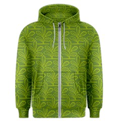 Oak Tree Nature Ongoing Pattern Men s Zipper Hoodie