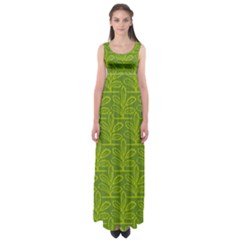 Oak Tree Nature Ongoing Pattern Empire Waist Maxi Dress by Mariart