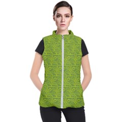 Oak Tree Nature Ongoing Pattern Women s Puffer Vest by Mariart