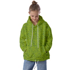 Oak Tree Nature Ongoing Pattern Kids  Oversized Hoodie