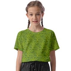 Oak Tree Nature Ongoing Pattern Kids  Basic Tee by Mariart