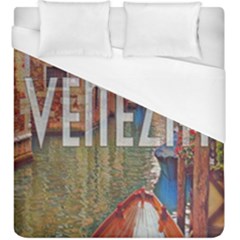 Venezia Boat Tour  Duvet Cover (king Size) by ConteMonfrey