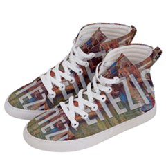 Venezia Boat Tour  Women s Hi-top Skate Sneakers by ConteMonfrey