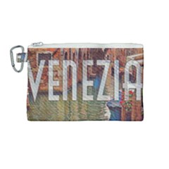 Venezia Boat Tour  Canvas Cosmetic Bag (medium) by ConteMonfrey