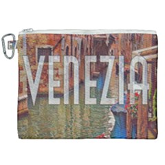 Venezia Boat Tour  Canvas Cosmetic Bag (xxl) by ConteMonfrey