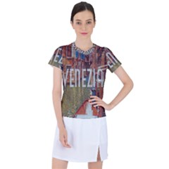 Venezia Boat Tour  Women s Sports Top by ConteMonfrey