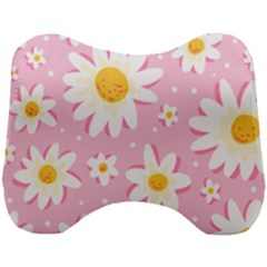 Sunflower Love Head Support Cushion by designsbymallika