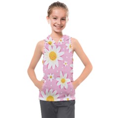 Sunflower Love Kids  Sleeveless Hoodie by designsbymallika