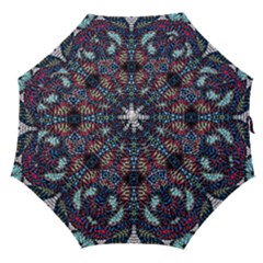 Blue Onn Burgundy Straight Umbrellas