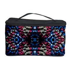 Blue Onn Burgundy Cosmetic Storage by kaleidomarblingart