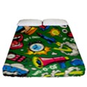 Cartoon Pattern Fitted Sheet (California King Size) View1