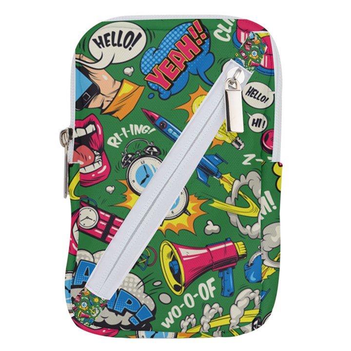 Cartoon Pattern Belt Pouch Bag (Small)