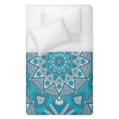 Mandala Blue Duvet Cover (single Size) by zappwaits