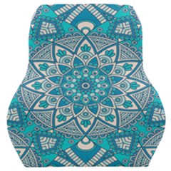 Mandala Blue Car Seat Back Cushion  by zappwaits