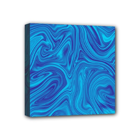 Abstract-pattern-art-desktop-shape Mini Canvas 4  X 4  (stretched) by Zezheshop