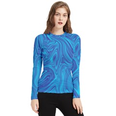 Abstract-pattern-art-desktop-shape Women s Long Sleeve Rash Guard by Zezheshop