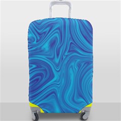 Abstract-pattern-art-desktop-shape Luggage Cover (large) by Zezheshop