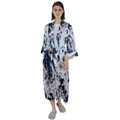 Marina Maxi Satin Kimono by MRNStudios