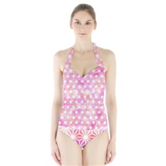 Traditional-patterns Halter Swimsuit by nateshop