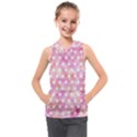 Traditional-patterns Kids  Sleeveless Hoodie View1