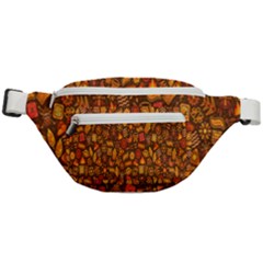 Pattern-orange,seamles,chrismast Fanny Pack by nateshop