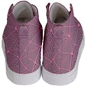 Triangle-line Pink Kids  Hi-Top Skate Sneakers View4