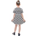 Triangle-black White Kids  Sailor Dress View2