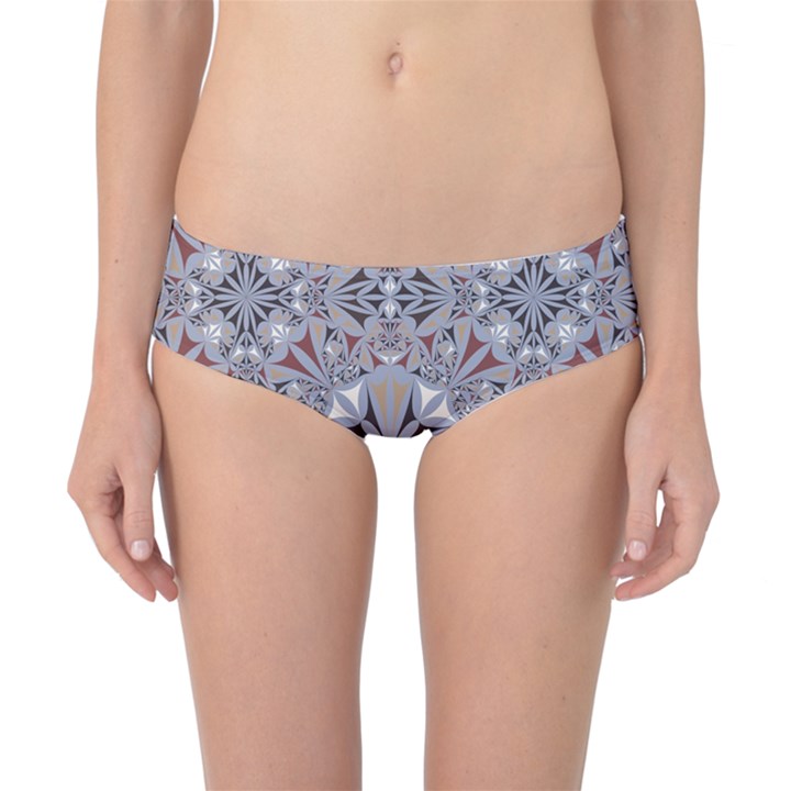 Triangle-design Classic Bikini Bottoms