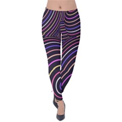 Spheres Velvet Leggings