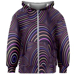 Spheres Kids  Zipper Hoodie Without Drawstring by nateshop