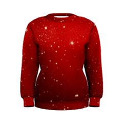 Stars-red Chrismast Women s Sweatshirt