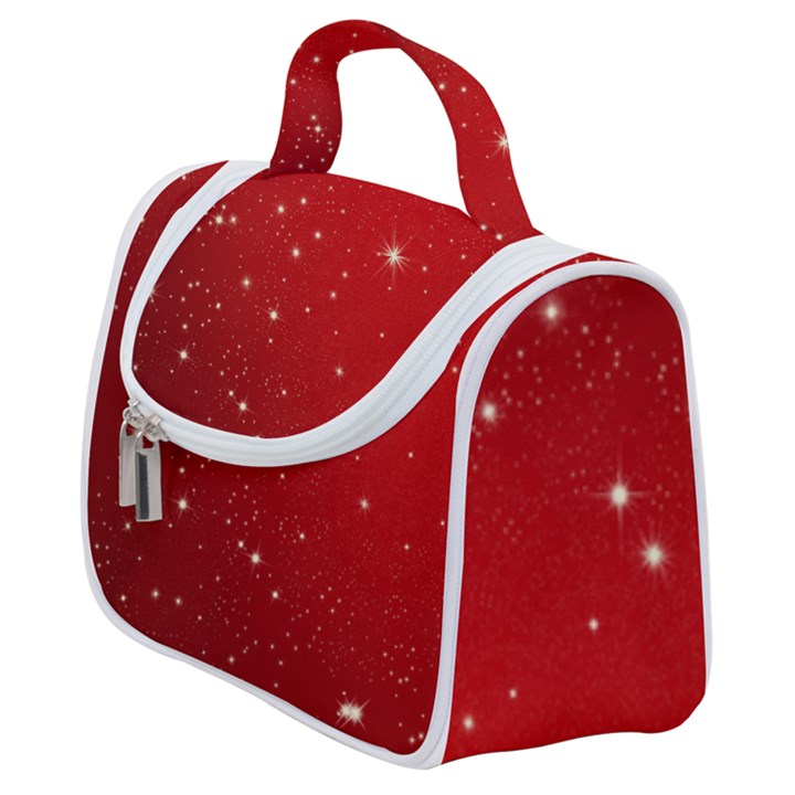 Stars-red Chrismast Satchel Handbag