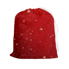 Stars-red Chrismast Drawstring Pouch (2xl) by nateshop