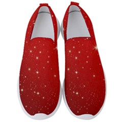 Stars-red Chrismast Men s Slip On Sneakers by nateshop