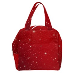 Stars-red Chrismast Boxy Hand Bag by nateshop