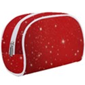 Stars-red Chrismast Make Up Case (Large) View1