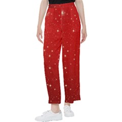 Stars-red Chrismast Women s Pants  by nateshop