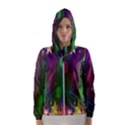 Stars Women s Hooded Windbreaker View1