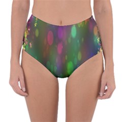 Stars Reversible High-waist Bikini Bottoms by nateshop