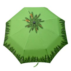 New-year-green Folding Umbrellas by nateshop